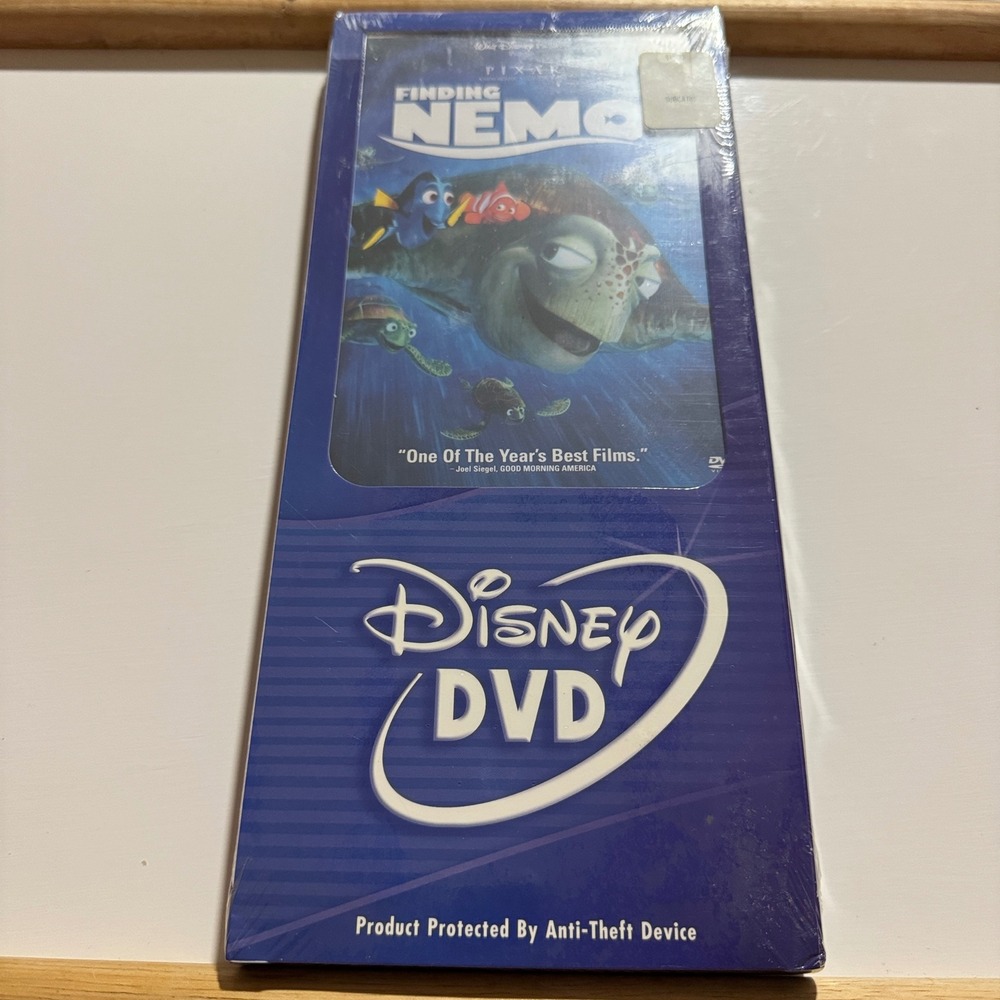 Finding Nemo Disney Pixar DVD Blue Animated Collector Edition 2003 Sealed New
